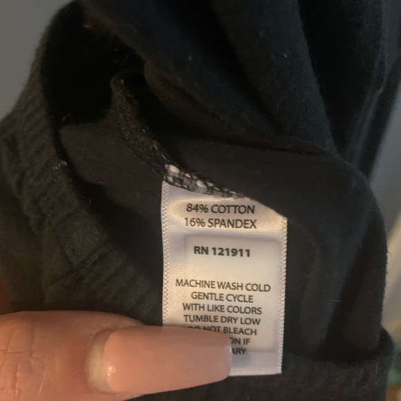 Lna Long Sleeve Jumpsuit black backless - Picture 4 of 4